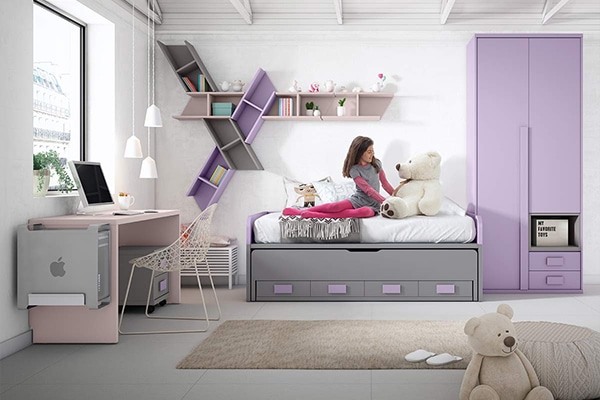 Colores personalizados para habitación juvenil
