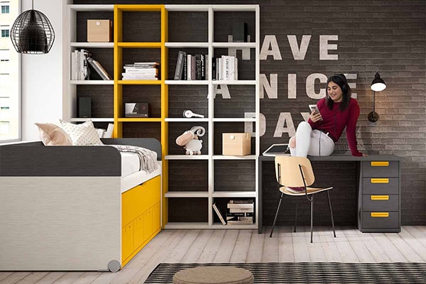 Decoración alegre juvenil