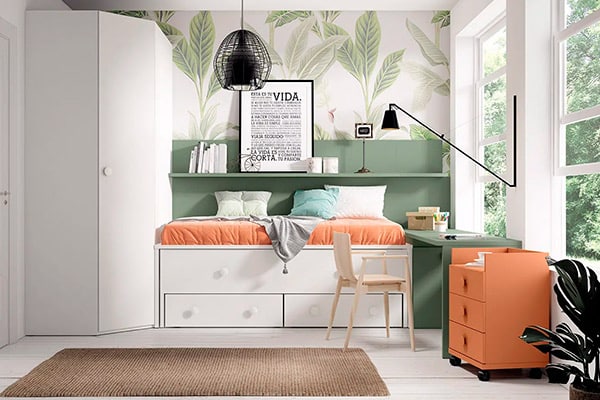 Dormitorio juvenil melamina