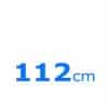 112 cm