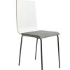 color soul blanco / asiento tapiz gris