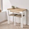 Armazón laminado blanco - patas blanco texturizado