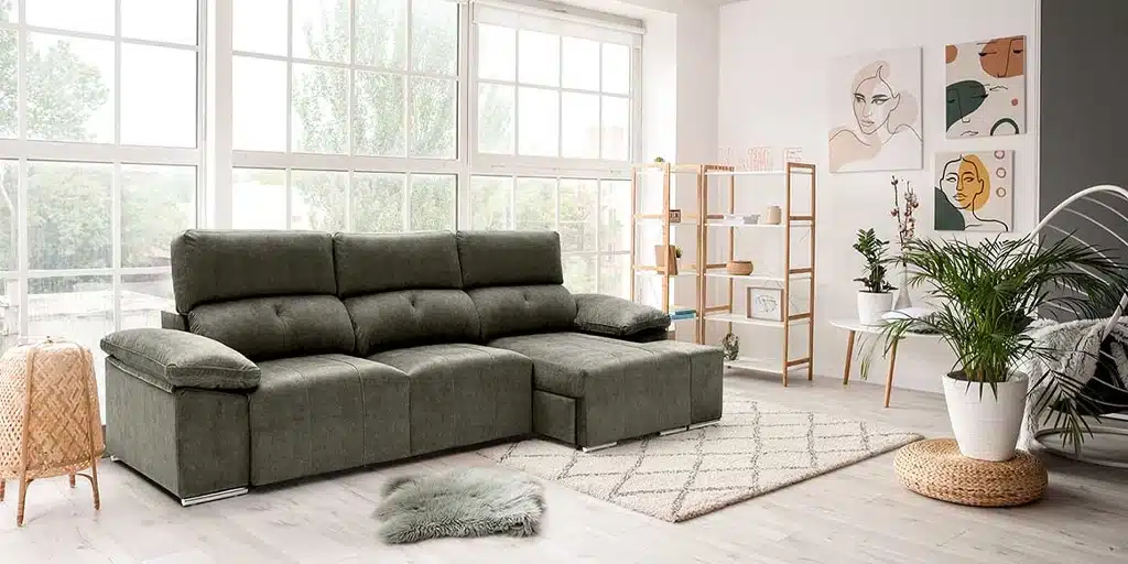 Chaisse longue reversible de Muebles Lozano