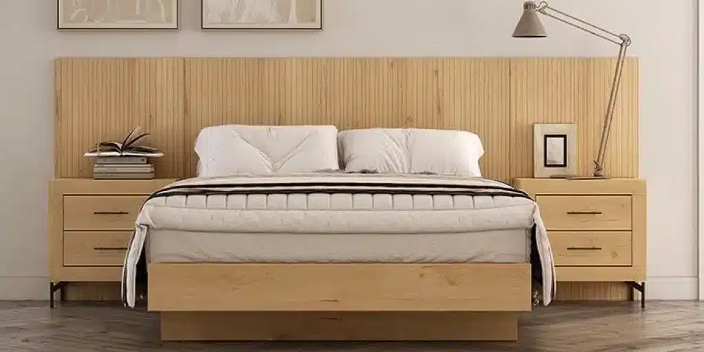 dormitorio económico cabecera y mesitas