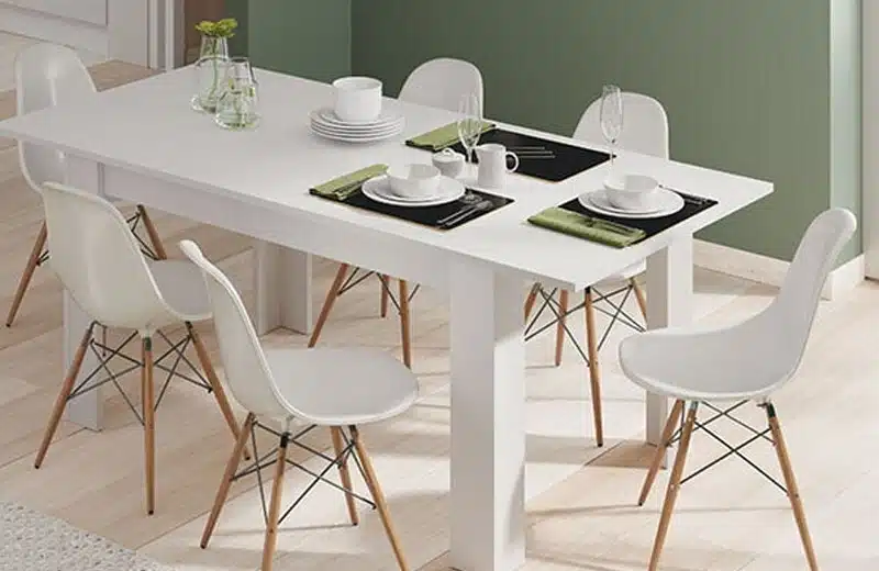 mesa de comedor extensible