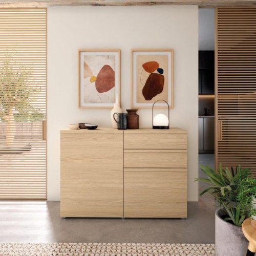 aparador-puerta-cajones-madera-clara-muebles-lozano